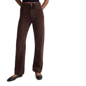 Madewell 90’s Garment Dyed Straight Jean